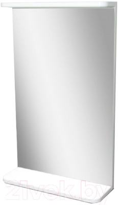 Зеркало Гамма 36/2-400 (с полкой) - фото