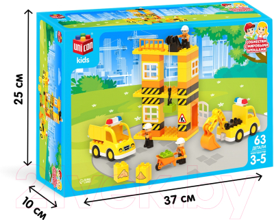 Конструктор Unicon Стройплощадка большая / 9468372