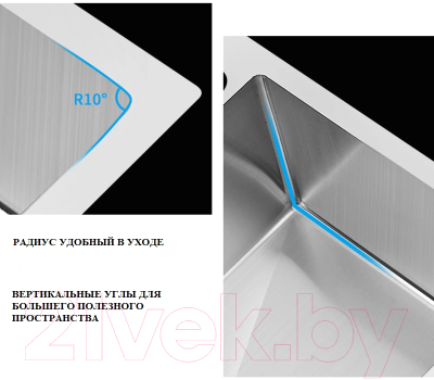 Мойка кухонная Avina Futur FK 4548 B Eco Embossing