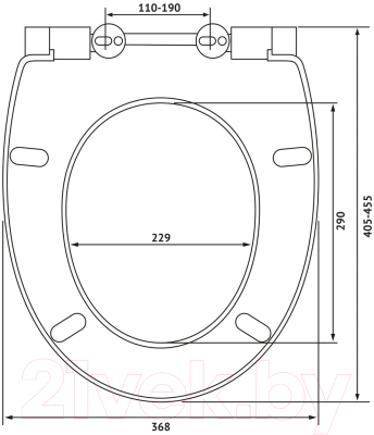 Сиденье для унитаза Berges Patti Slim So / 013103 (с микролифтом)
