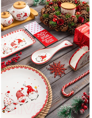 Емкость для хранения Elan Gallery Веселые гномики / 540616