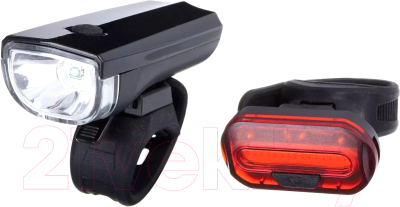 Набор фонарей для велосипеда Jingyi JY-7024+JY-6068T - фото
