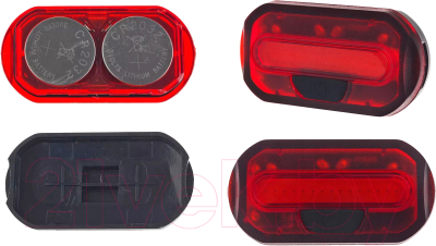 Набор фонарей для велосипеда Jingyi JY-7024+JY-6068T