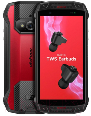 Смартфон Ulefone Armor 15 6GB/128GB (красный) - фото