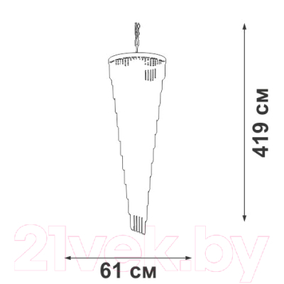 Люстра Vitaluce V5311-1/17