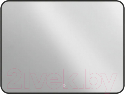 Зеркало Axus Tobo Black 80x60 Стандарт - фото