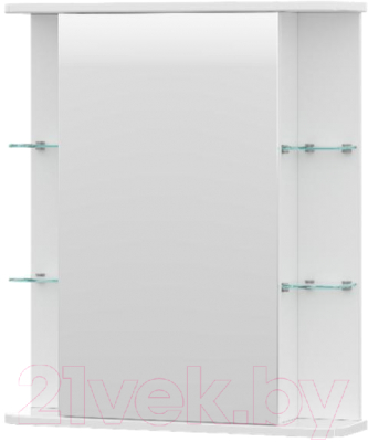 Шкаф с зеркалом для ванной Volna Onda 60 - фото