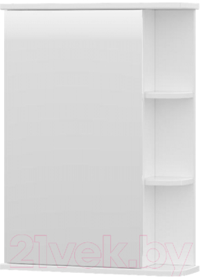 Шкаф с зеркалом для ванной Volna Twing 60 - фото