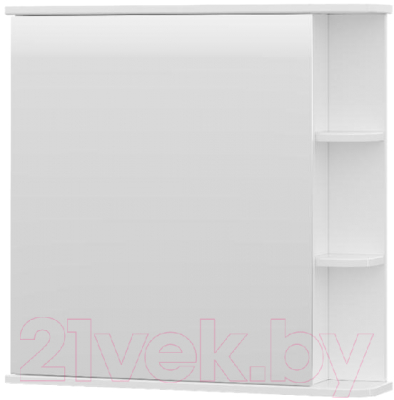 Шкаф с зеркалом для ванной Volna Twing 70 - фото