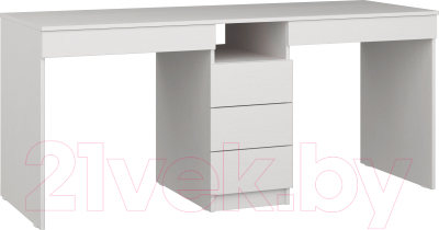 Письменный стол Премиум Твист (белый) - фото