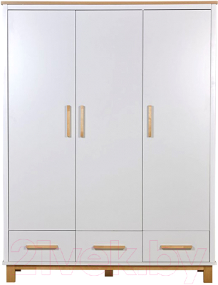 Шкаф Polini Kids Simple трехсекционный 3415 / 0002725.31 - фото