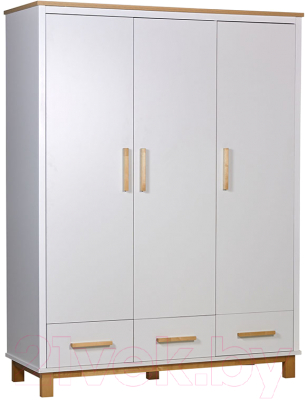 Шкаф Polini Kids Simple трехсекционный 3415 / 0002725.31