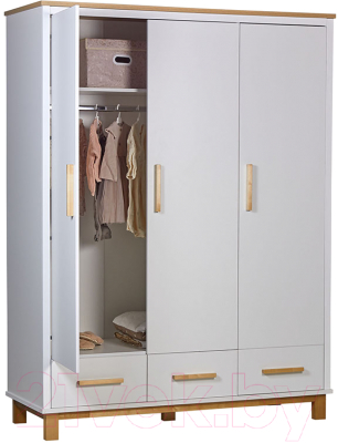 Шкаф Polini Kids Simple трехсекционный 3415 / 0002725.31