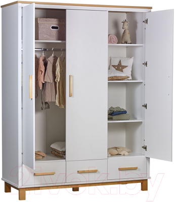 Шкаф Polini Kids Simple трехсекционный 3415 / 0002725.31