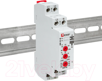 Реле контроля фаз EKF Rkf-34