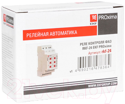 Реле контроля фаз EKF Rkf-24
