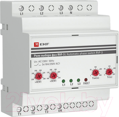 Реле контроля фаз EKF PROxima RVF-3 - фото