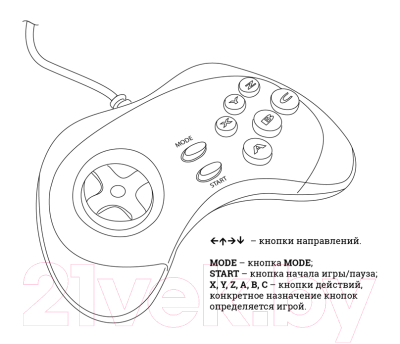 Игровая приставка Dendy Tank 300 игр + световой пистолет