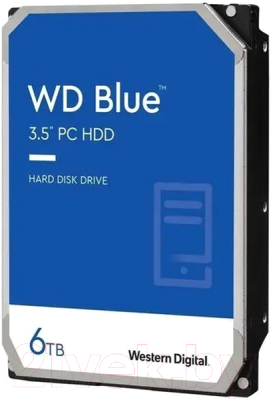 Жесткий диск Western Digital Blue 6TB (WD60EZAX) - фото