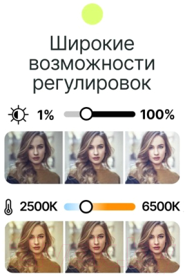 Осветитель студийный RayLab RL-LED08BI-2 