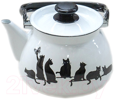 Чайник КМЗ Кошечки 42104-122/6-У4 - фото