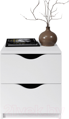 Прикроватная тумба Stolline Луки 2 ящика / 508.01