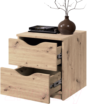 Прикроватная тумба Stolline Луки 2 ящика / 508.01
