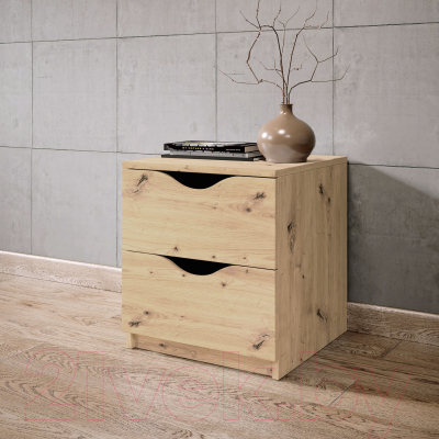 Прикроватная тумба Stolline Луки 2 ящика / 508.01