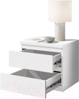 Прикроватная тумба Stolline Олли 2 ящика / 507.01