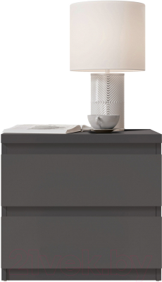 Прикроватная тумба Stolline Олли 2 ящика / 507.01