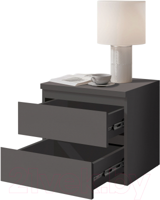 Прикроватная тумба Stolline Олли 2 ящика / 507.01