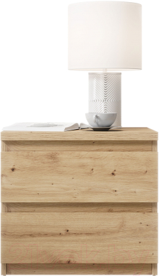 Прикроватная тумба Stolline Олли 2 ящика / 507.01