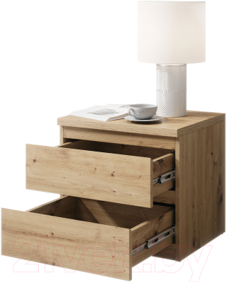 Прикроватная тумба Stolline Олли 2 ящика / 507.01