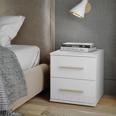 Прикроватная тумба Stolline Алекс 2 ящика / 513.04