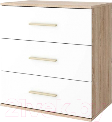 Комод Stolline Алекс 3 ящика / 513.05 - фото