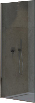 Душевая стенка Cezares LIBERTA-L-1-TB-100-GR-Cr - фото