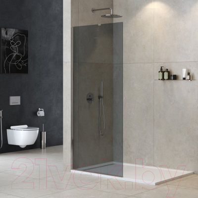 Душевая стенка Cezares LIBERTA-L-1-TB-110-GR-Cr