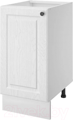 Шкаф-стол кухонный Stolline Гатьен 40 / 441.04 (белый/белый) - фото