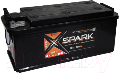 Автомобильный аккумулятор SPARK 1150A (EN) R+ болт / SPA190-3-L-B-o - фото