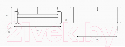 Диван Stolline Бомбей