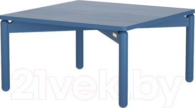 Журнальный столик Latitude Saga / SGBRDTBL-C-SQBL75 (синий) - фото