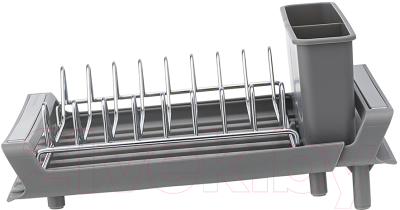 Сушилка для посуды Smart Solutions Atle / SS00009 (серый)