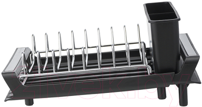 Сушилка для посуды Smart Solutions Atle / SS000011 (черный)