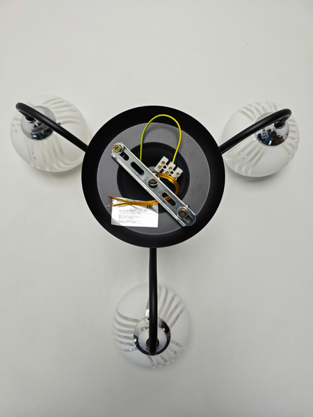 Потолочный светильник Mirastyle LS-1251/3C BK+CR