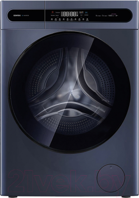 Стирально-сушильная машина Centek CT-1952 (серый) - фото