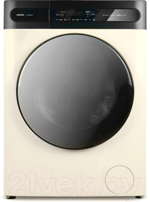 Стирально-сушильная машина Centek CT-1958 (бежевый) - фото