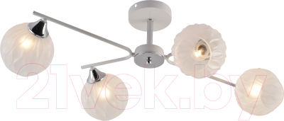 Потолочный светильник Mirastyle MH-1488B/4 WH+CR - фото