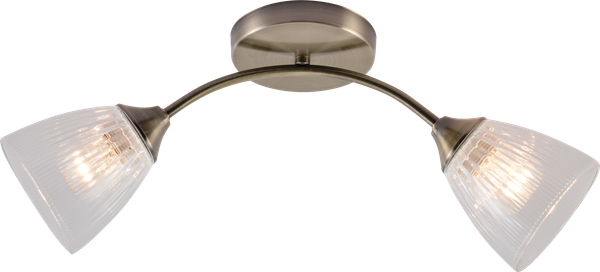 Потолочный светильник Mirastyle MH-1538B/2 AB - фото