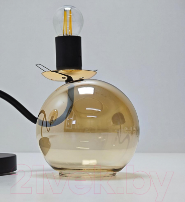 Потолочный светильник Mirastyle MH-1540B/2 BK+FGD