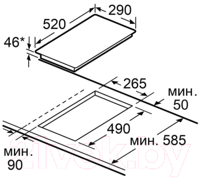 Электрическая варочная панель Maunfeld CVCE292SDBK Lux